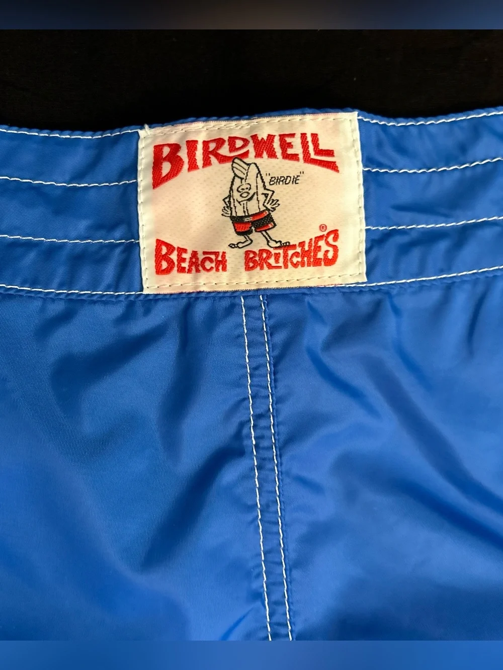 Vintage Birdwell Royal Blue Women's Boardshorts Size 2 - Picture 4 of 11